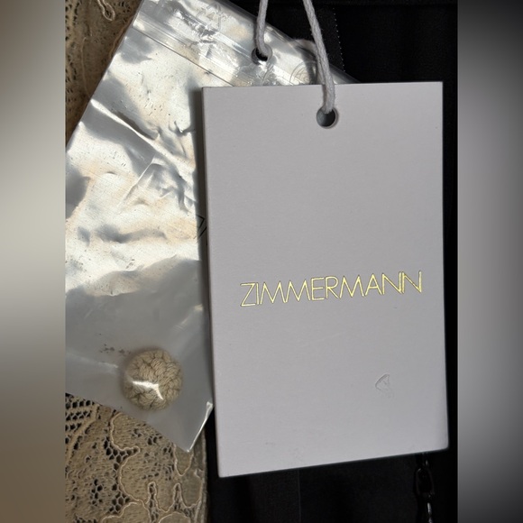 Hypnotic Satin Drape Dress Black size 0 Zimmermann - Picture 5 of 7